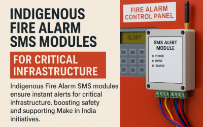 Indigenous Fire Alarm SMS Modules for Critical Infrastructure