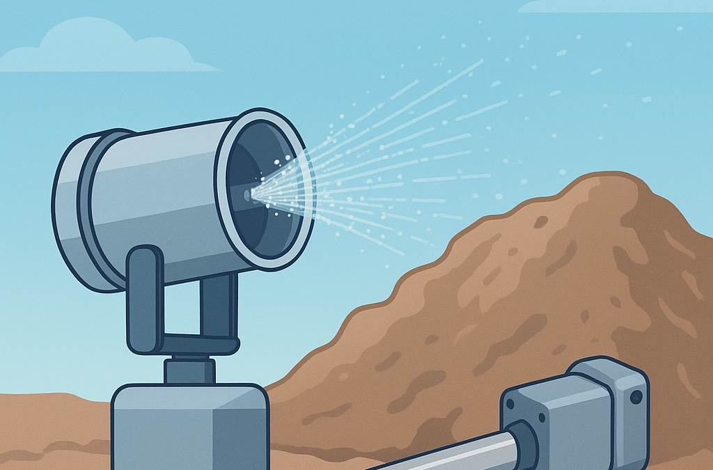 Electric Actuator Integration in Dust Suppression Systems