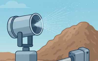 Electric Actuator Integration in Dust Suppression Systems