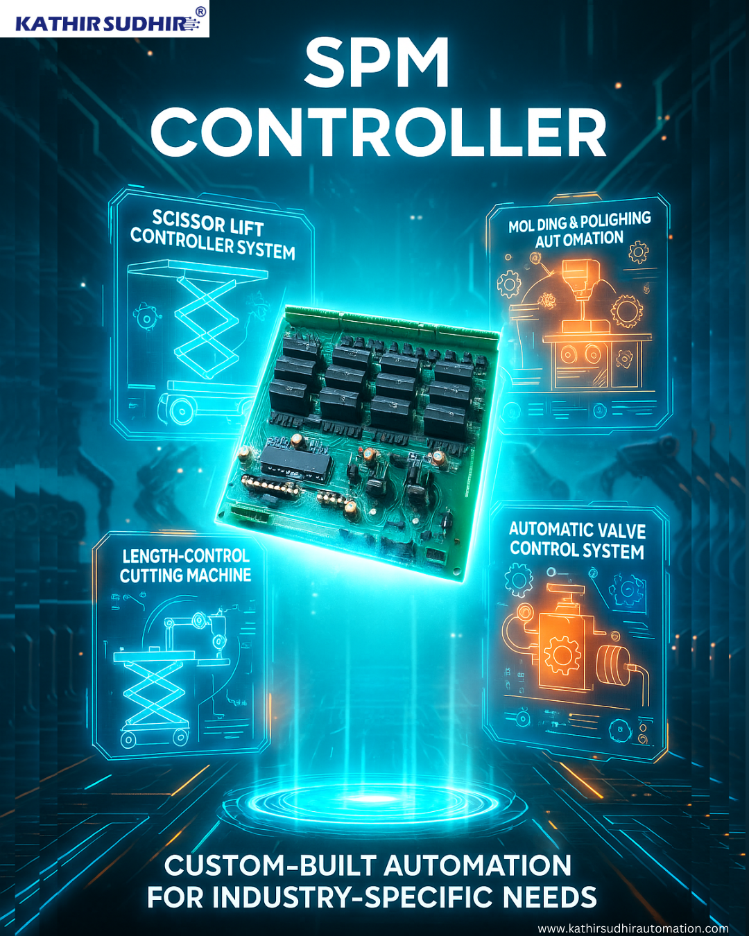 Special Purpose Machines (SPM) Controller for Industry Automation