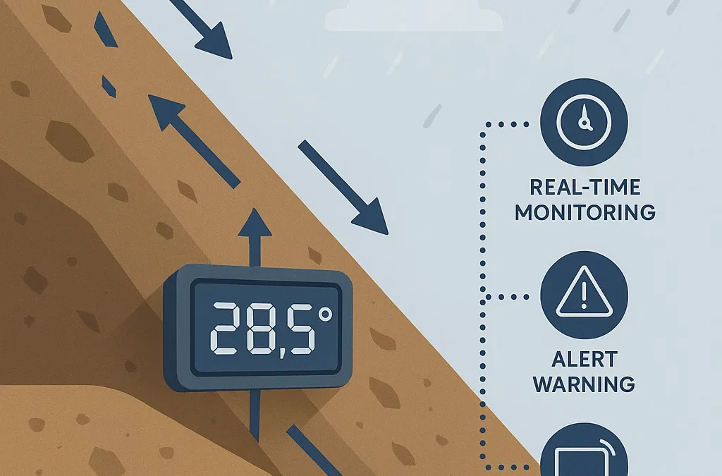 Slope Measurement for Landslide Prevention Using Digital Angle Display
