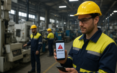 SMS Alert System for Factory: Better Safety & Communication