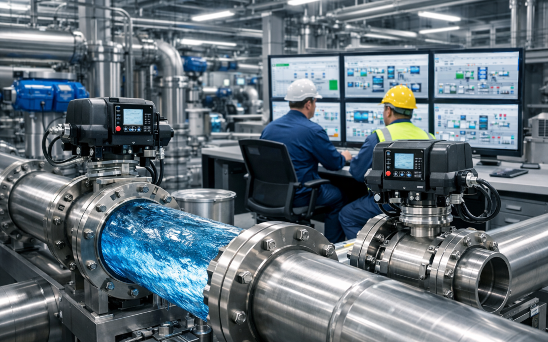 How Water Treatment Industrial Valves Using the powerful Valve Controller