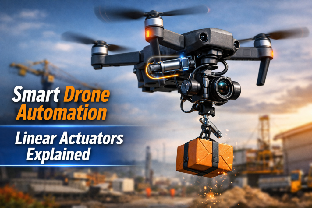 Drones Using the Linear Actuator Technology – A Practical Guide