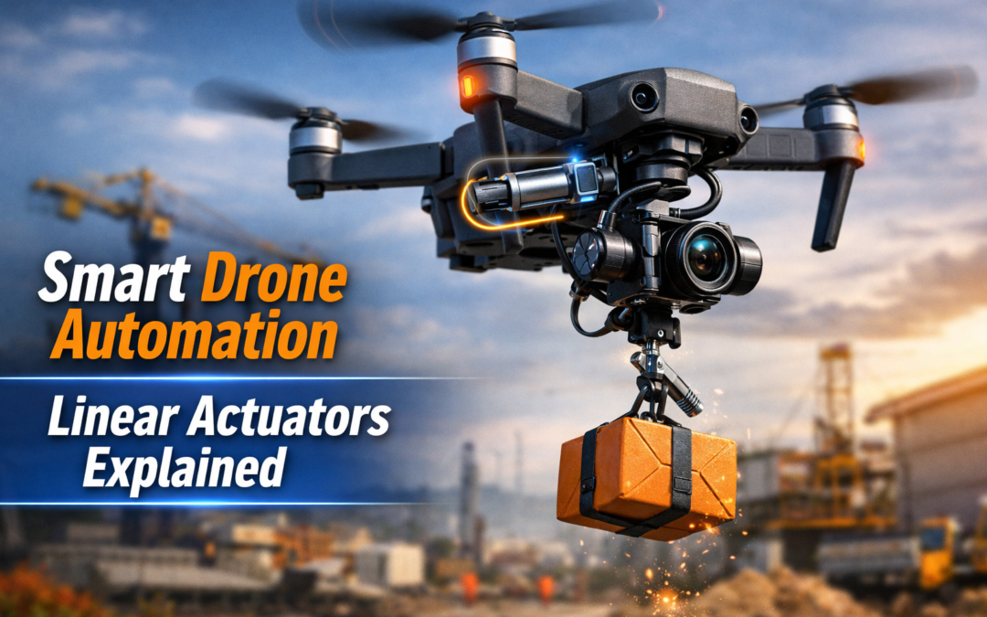 Drones Using the Linear Actuator Technology – A Practical Guide