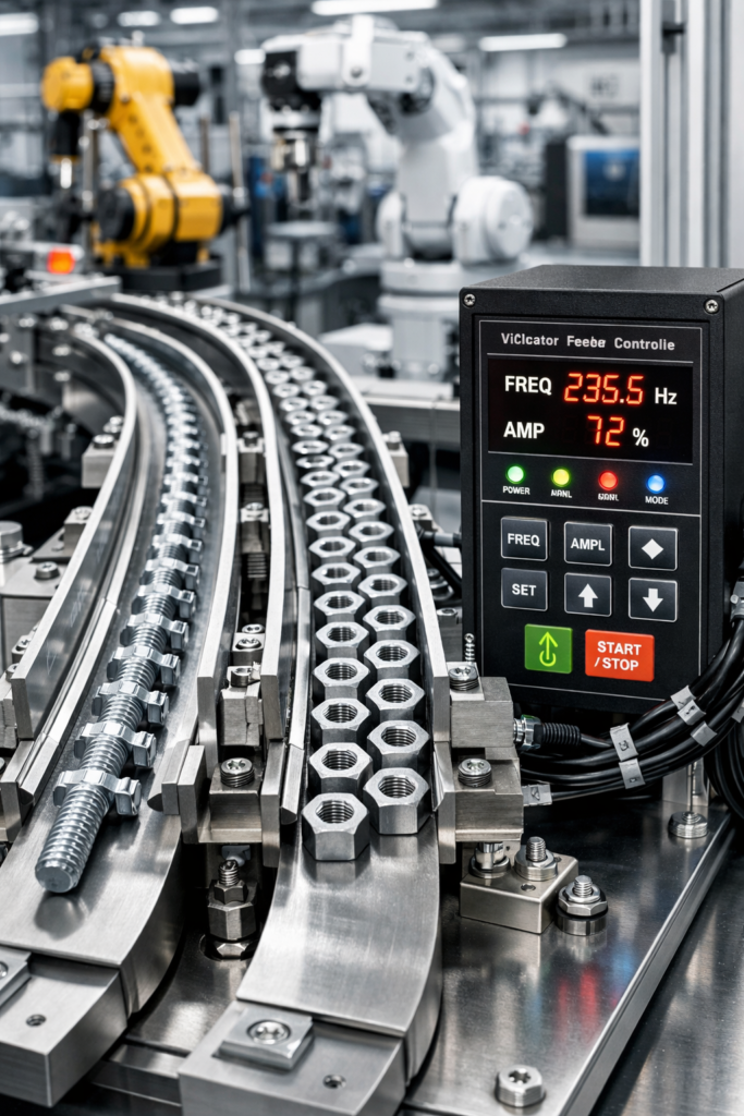 Powerful Screw & Nut Feeder controller by the Kathir Sudhir Automation