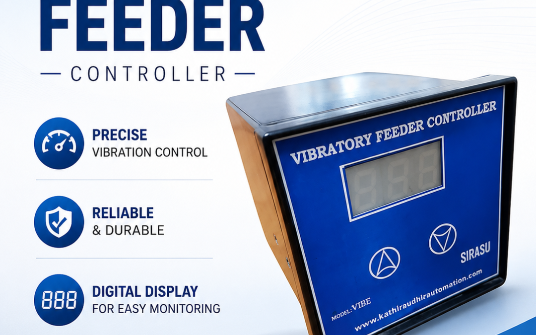 Increase Machine Performance with Digital Vibratory Feeder Controllers